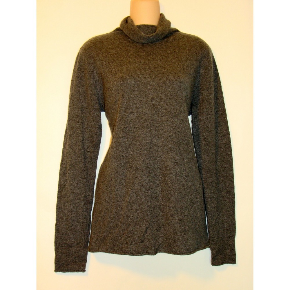 HALOGEN WOMENS PLUS GRAY 100% CASHMERE SWEATER SIZE 1X  16W NWT   BN